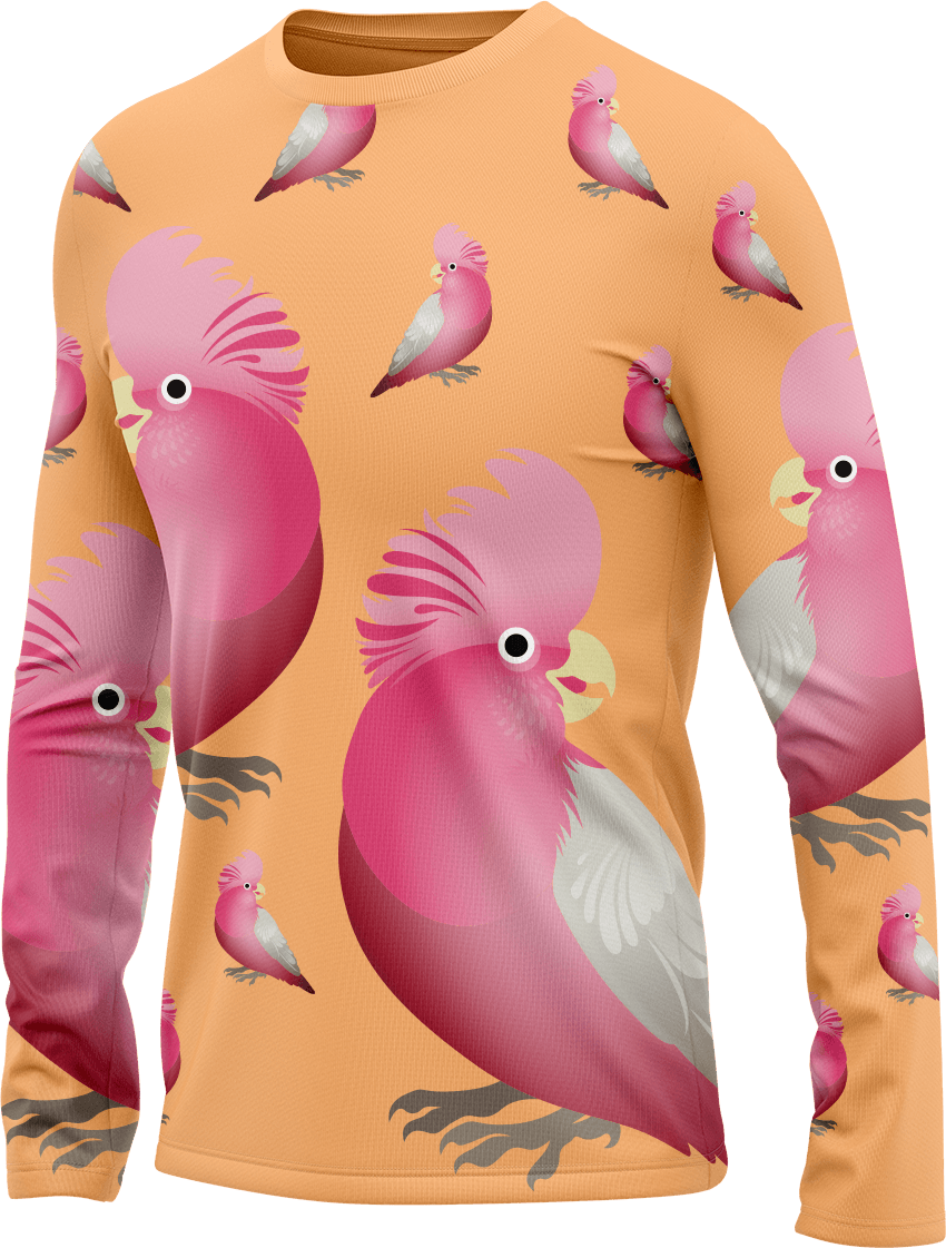 Glama Galah Rash T-Shirt Long Sleeve - fungear.com.au