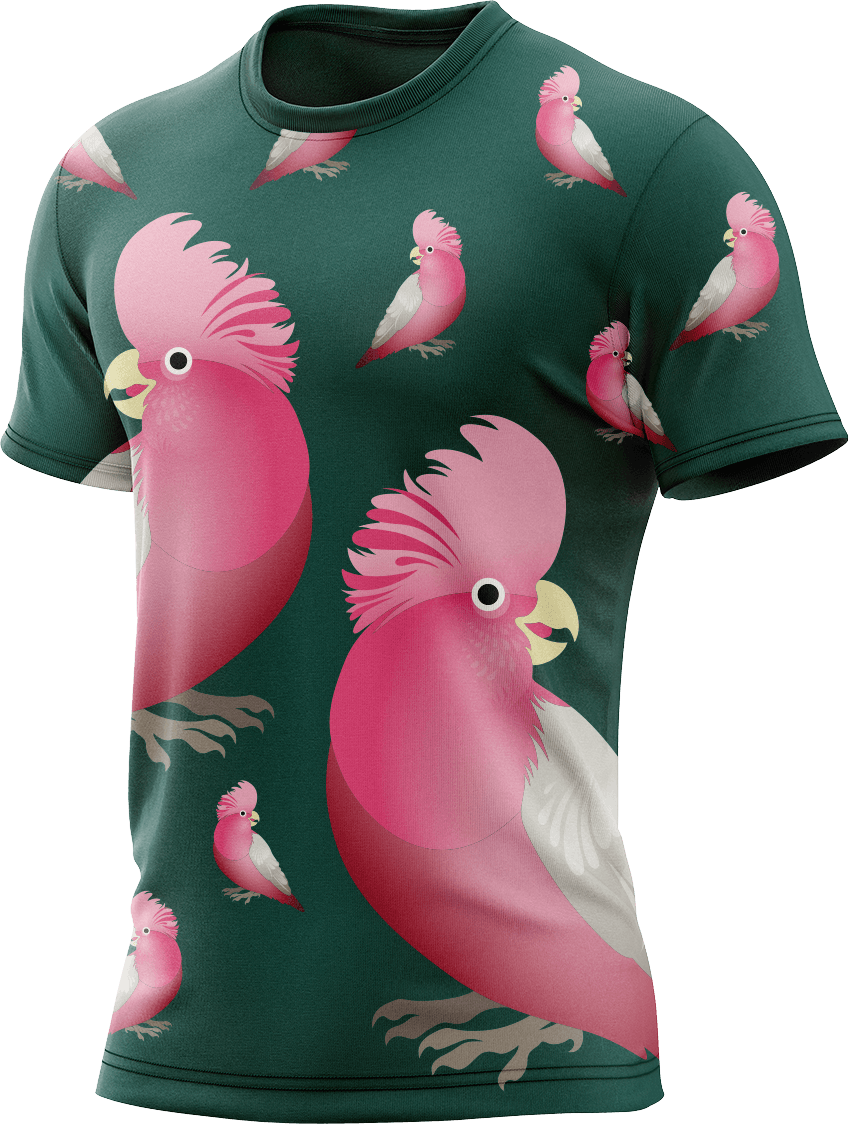 Glama Galah Rash T-Shirt Short Sleeve - fungear.com.au