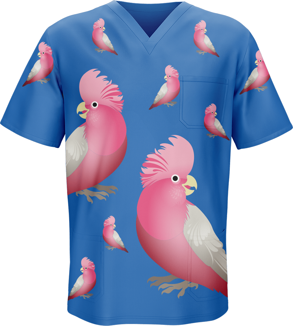 Glama Galah Scrubs - fungear.com.au