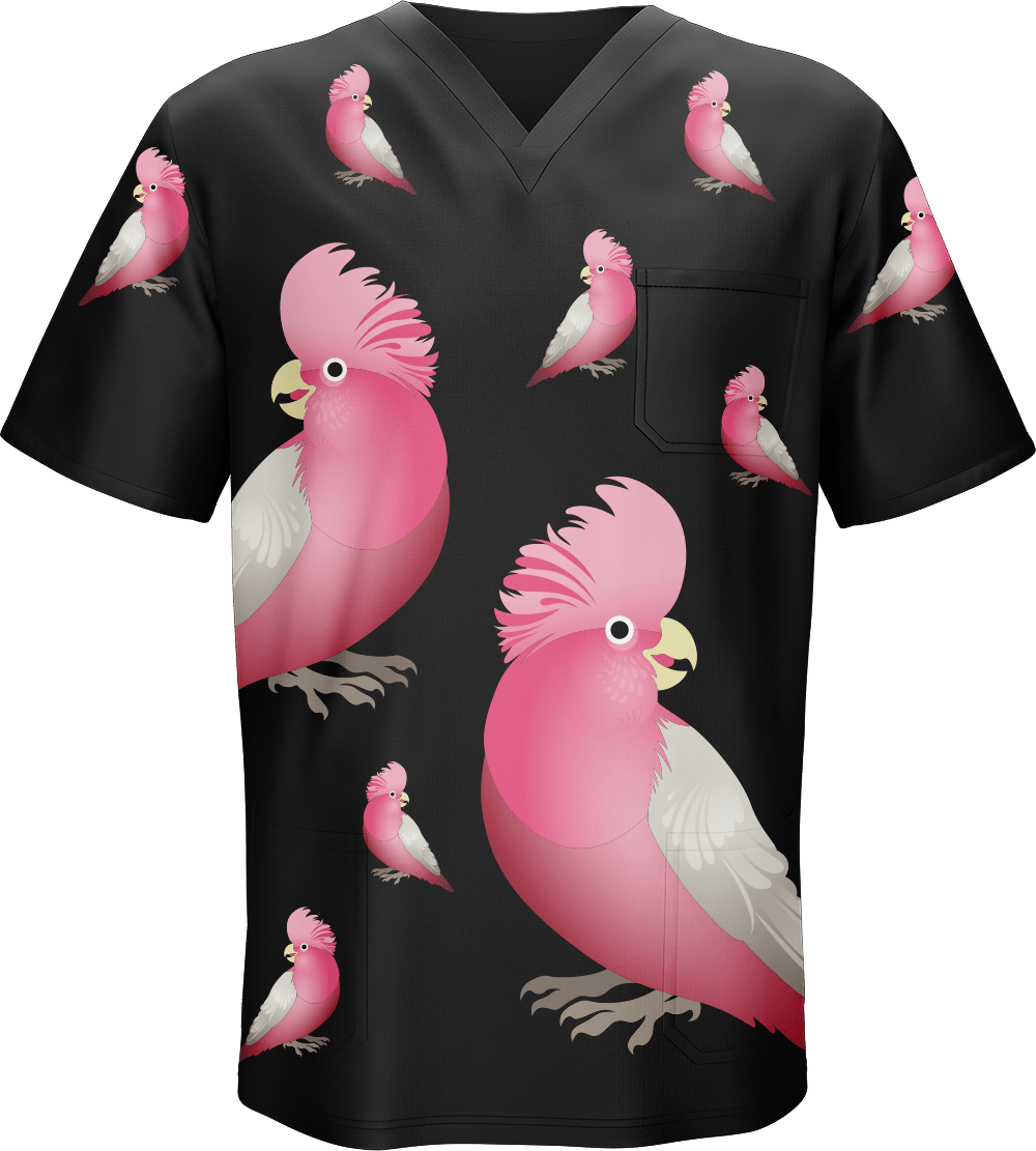 Glama Galah Scrubs - fungear.com.au