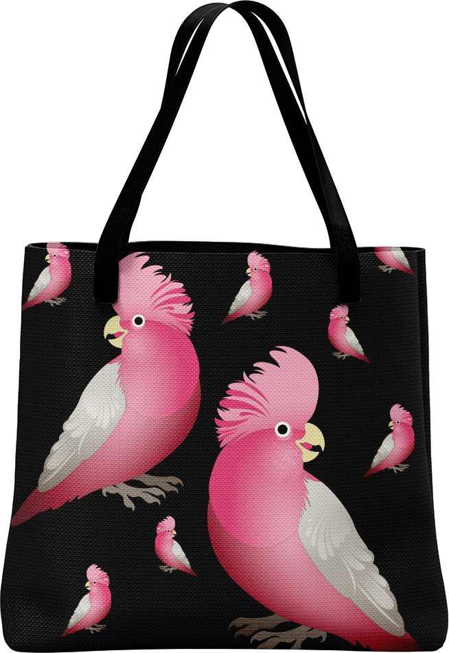 Glama Galah Tote Bag - fungear.com.au