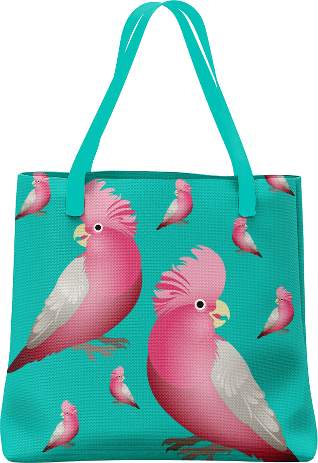 Glama Galah Tote Bag - fungear.com.au