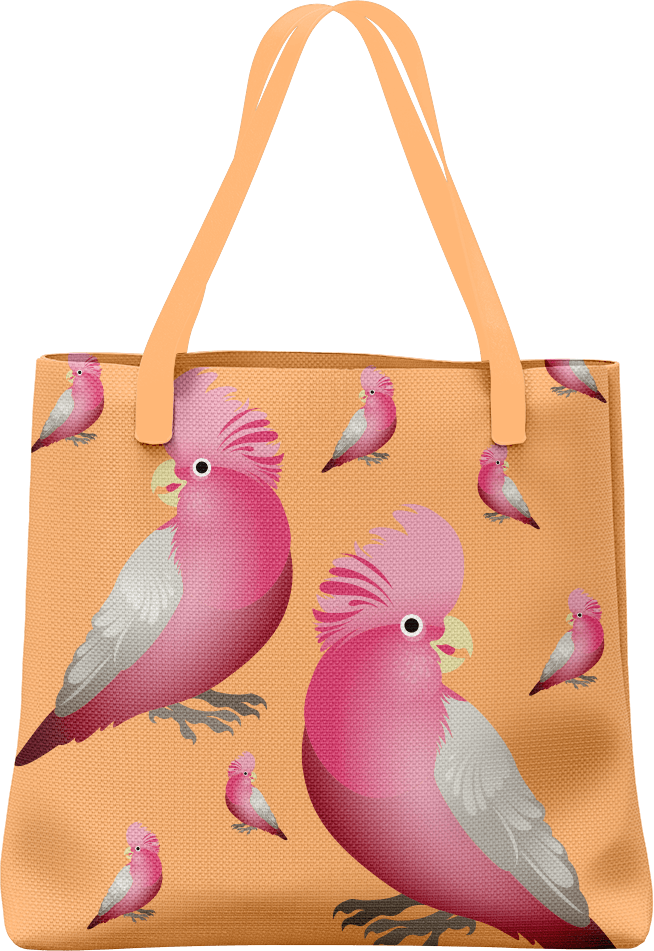 Glama Galah Tote Bag - fungear.com.au
