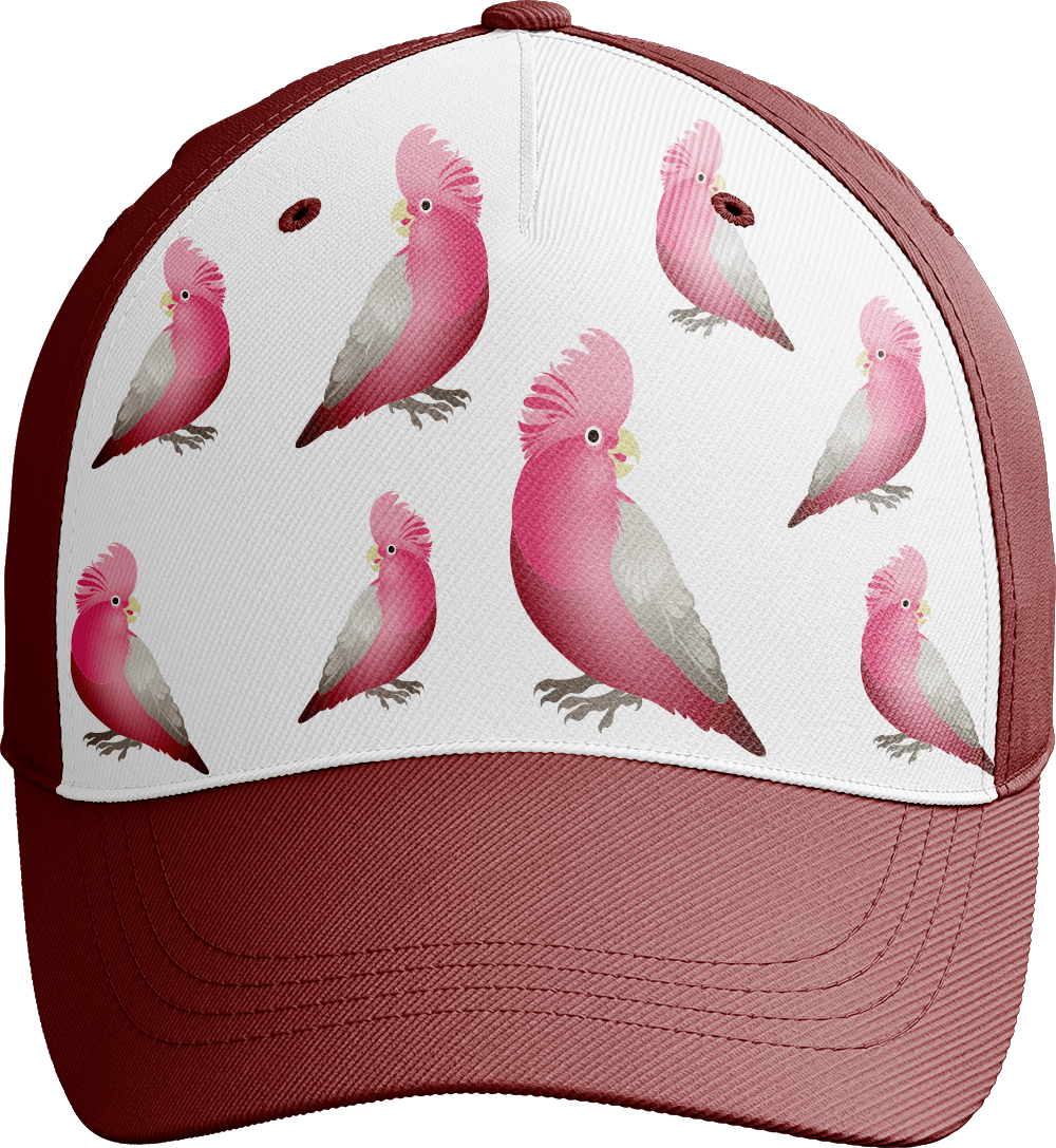 Glama Galah Trucker Cap - fungear.com.au