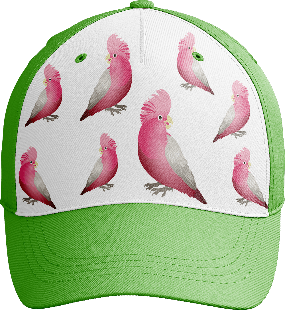 Glama Galah Trucker Cap - fungear.com.au