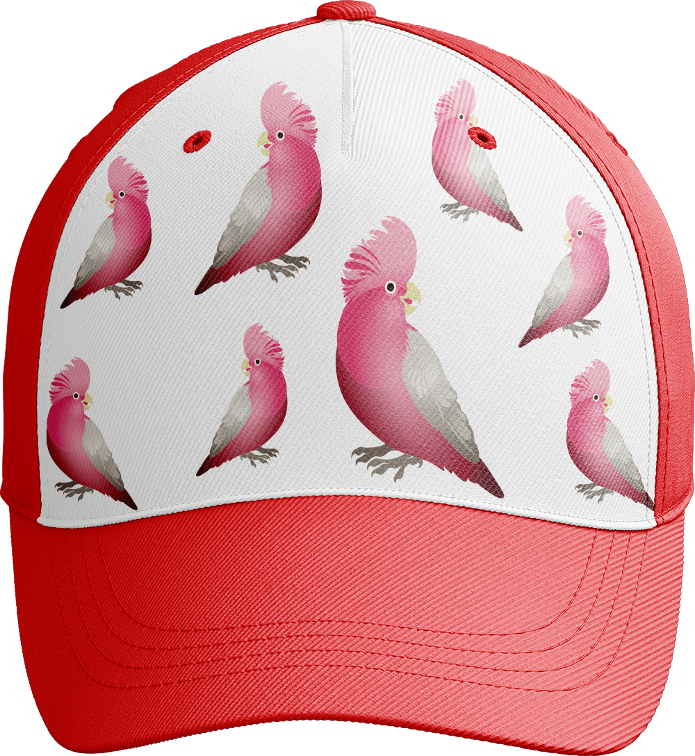 Glama Galah Trucker Cap - fungear.com.au