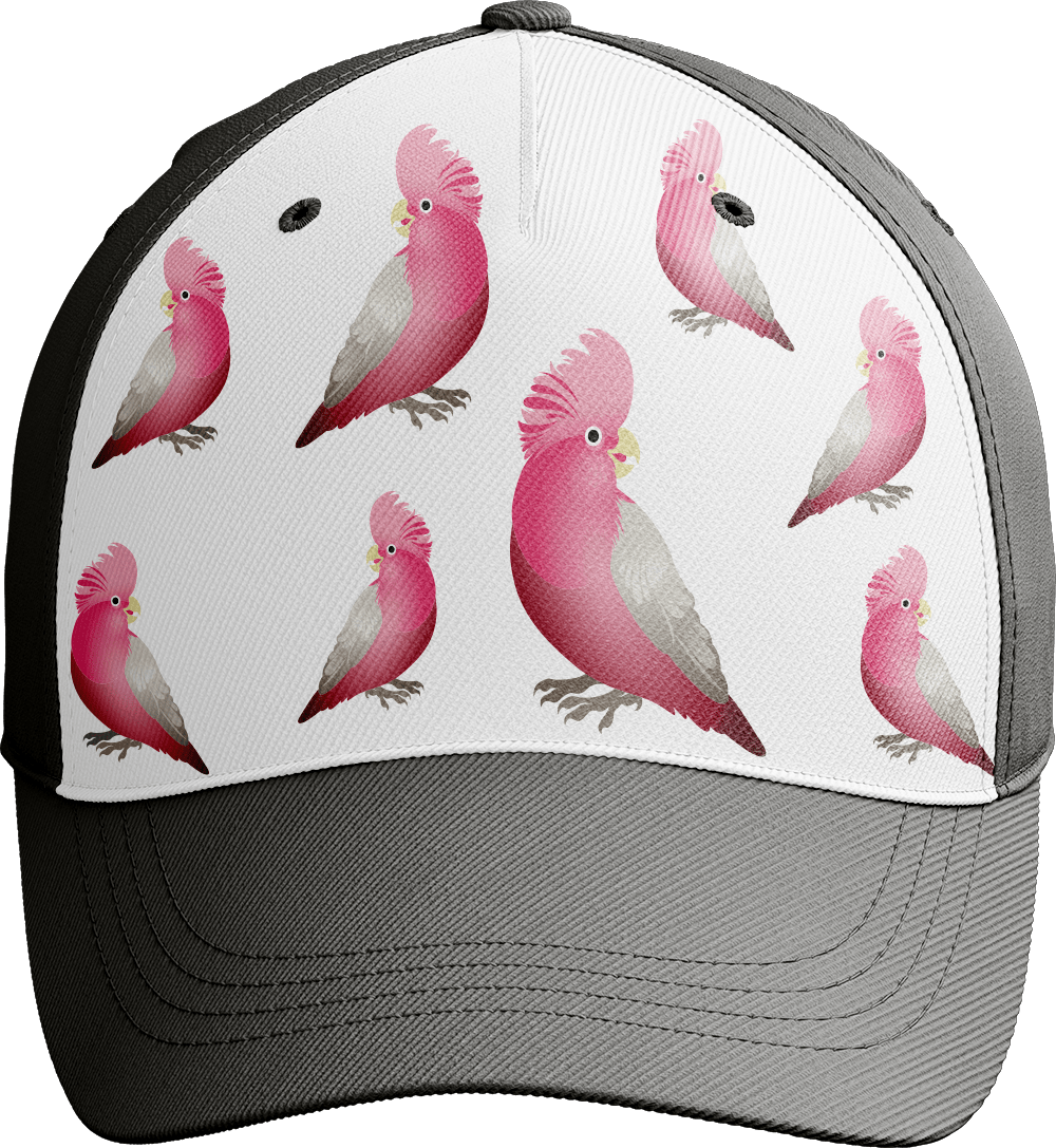 Glama Galah Trucker Cap - fungear.com.au