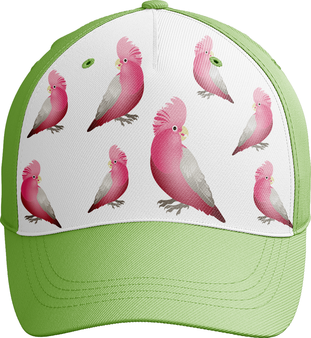 Glama Galah Trucker Cap - fungear.com.au