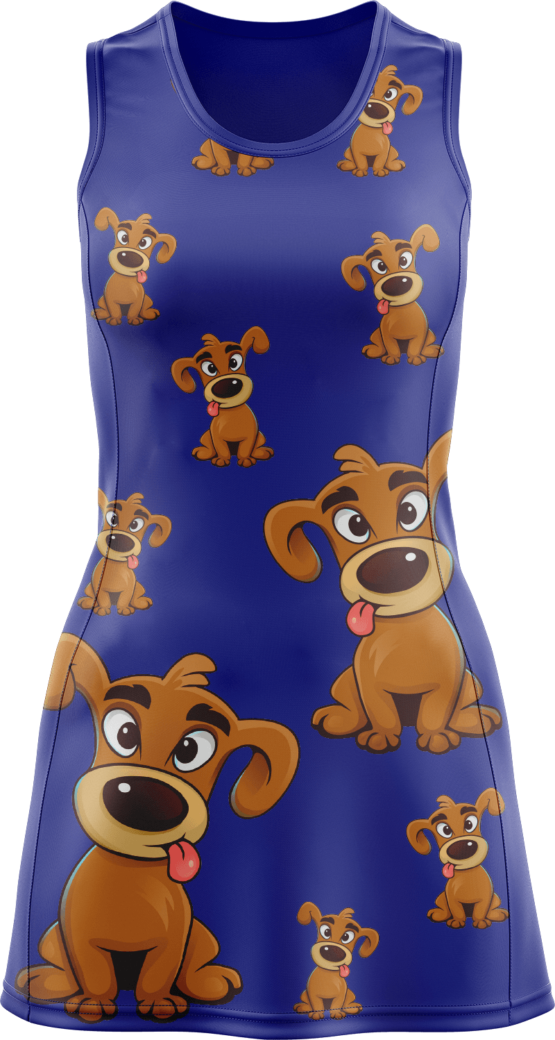 Goofy Woofy (Dog) Ladies Mini Dress
