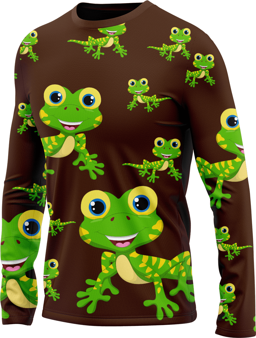 Gordon Gecko Rash T-Shirt Long Sleeve - fungear.com.au