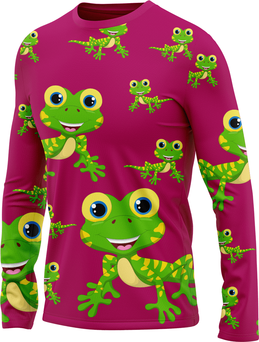 Gordon Gecko Rash T-Shirt Long Sleeve - fungear.com.au