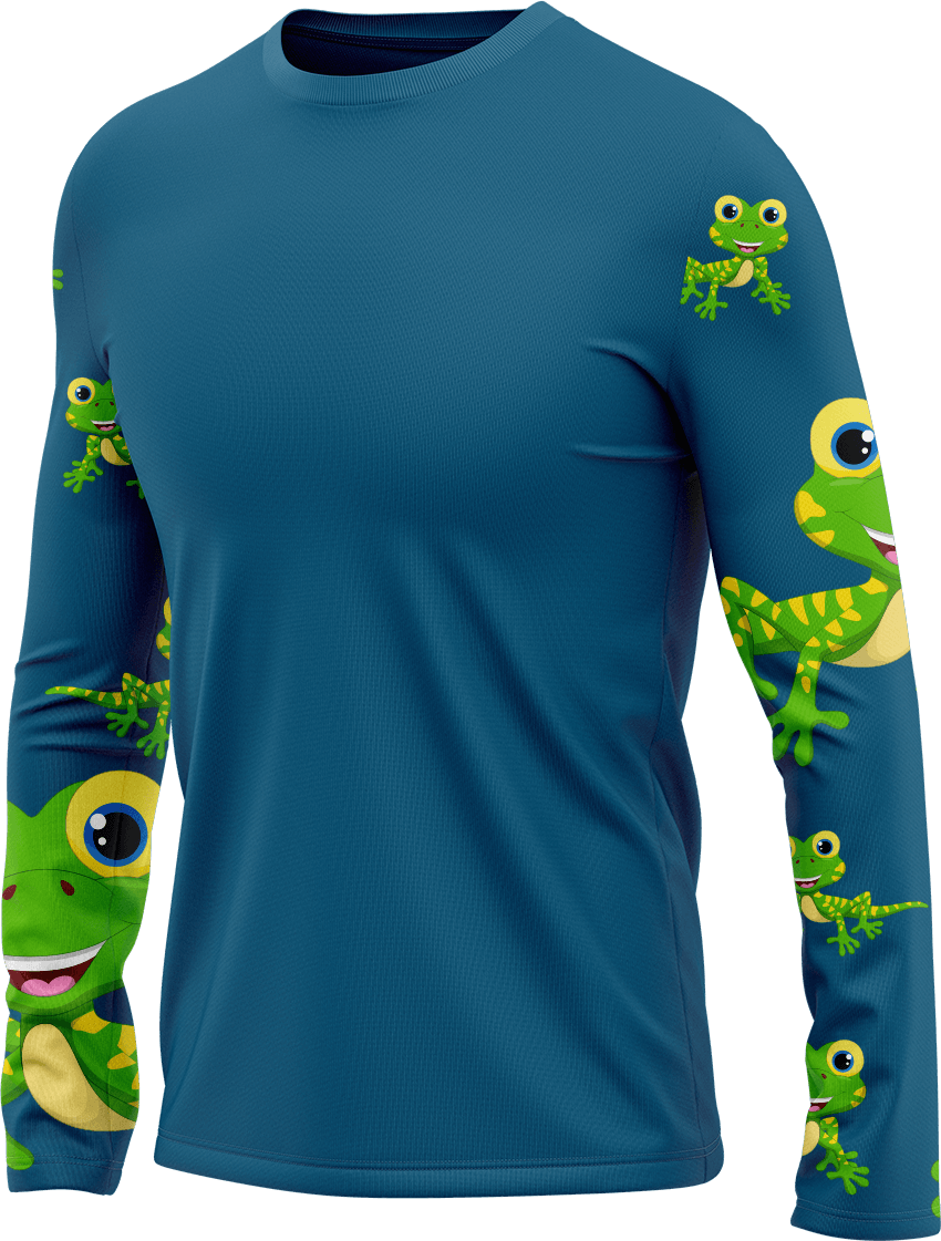 Gordon Gecko Rash T-Shirt Long Sleeve - fungear.com.au