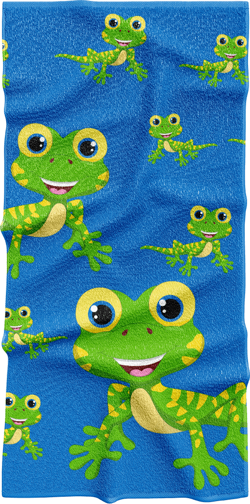 Gordon Gecko Towels - fungear.com.au