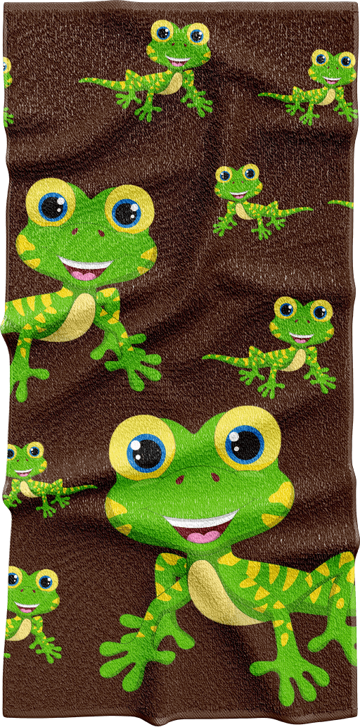 Gordon Gecko Towels - fungear.com.au