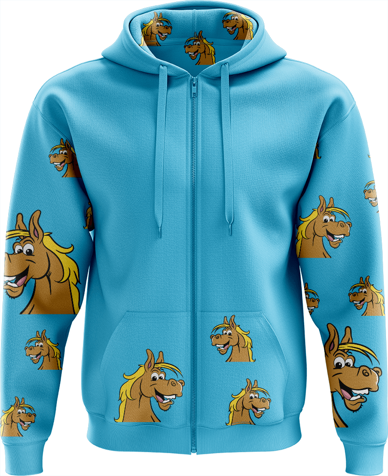 Hero Horse Full Zip Hoodies Jacket - fungear.com.au