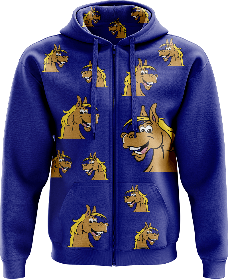 Hero Horse Full Zip Hoodies Jacket - fungear.com.au