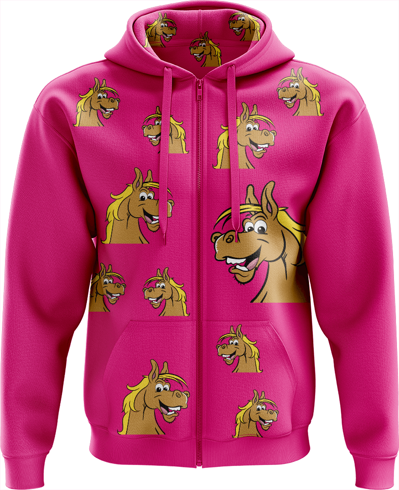 Hero Horse Full Zip Hoodies Jacket - fungear.com.au