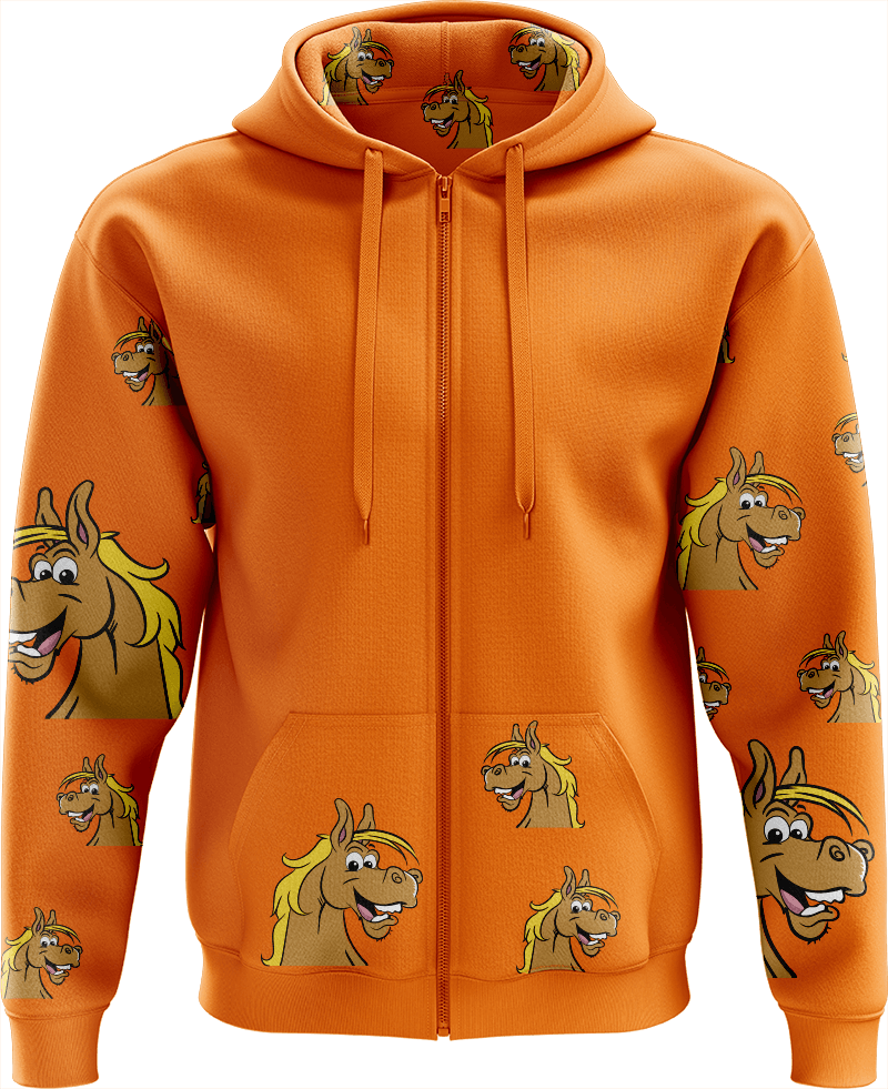 Hero Horse Full Zip Hoodies Jacket - fungear.com.au