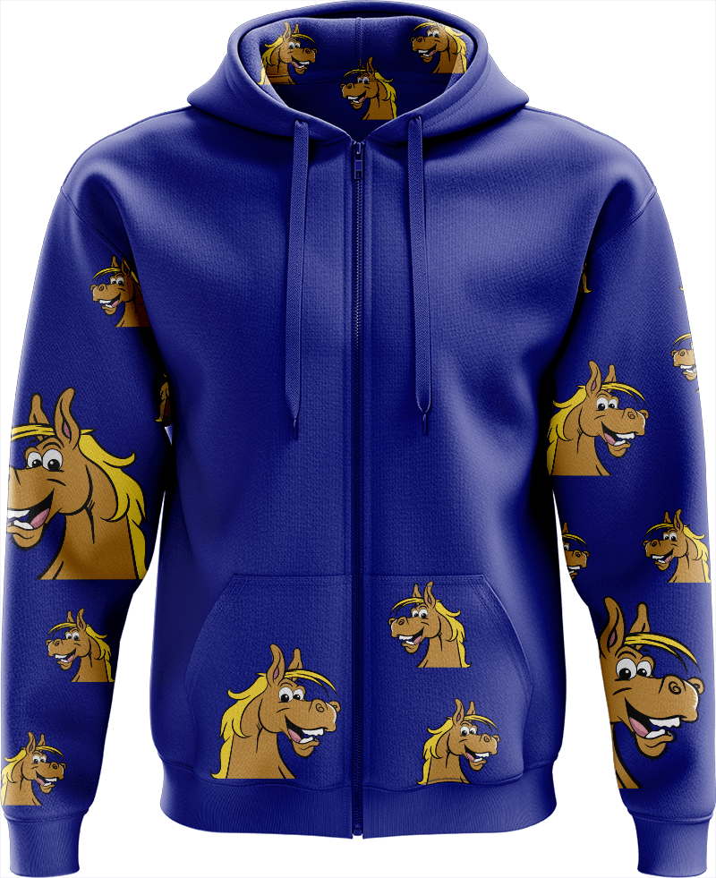 Hero Horse Full Zip Hoodies Jacket - fungear.com.au