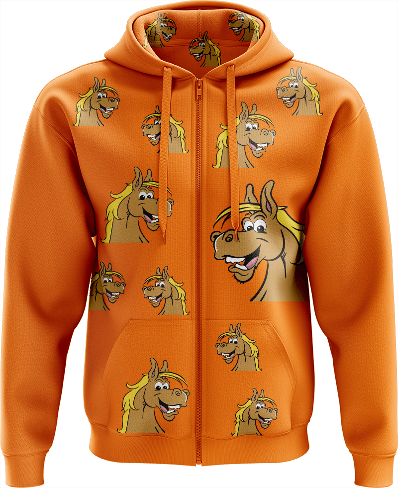 Hero Horse Full Zip Hoodies Jacket - fungear.com.au
