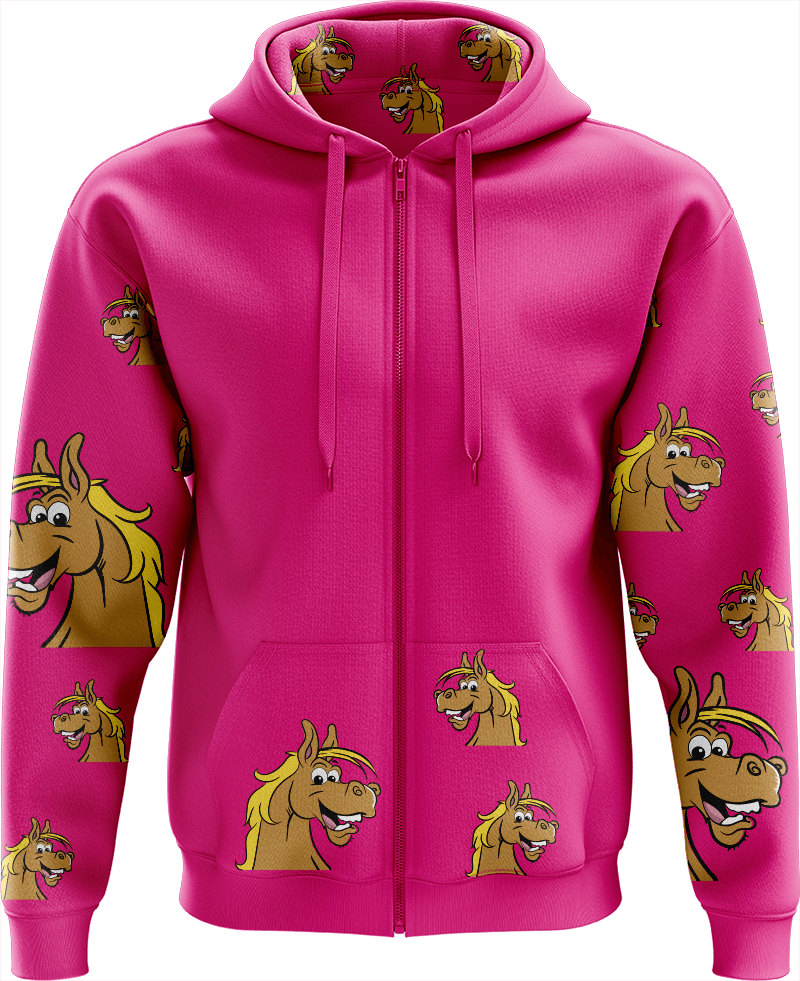 Hero Horse Full Zip Hoodies Jacket - fungear.com.au