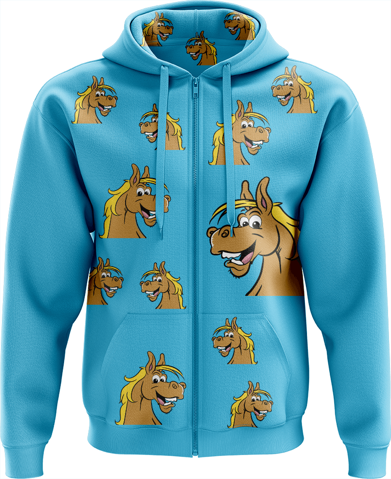 Hero Horse Full Zip Hoodies Jacket - fungear.com.au