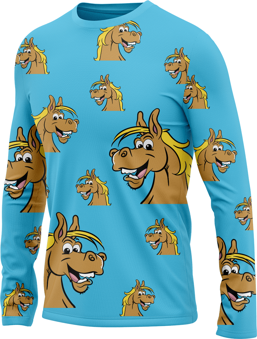 Hero Horse Rash T-Shirt Long Sleeve - fungear.com.au