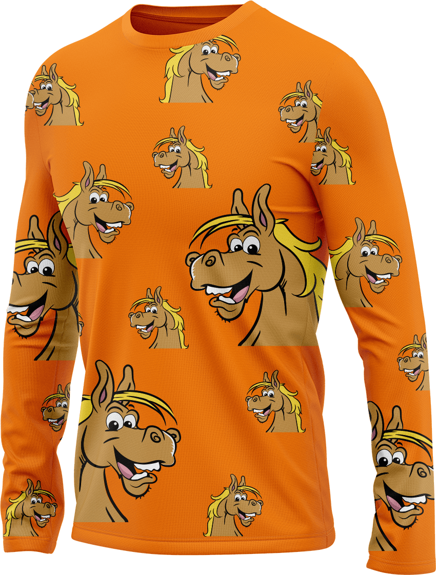 Hero Horse Rash T-Shirt Long Sleeve - fungear.com.au