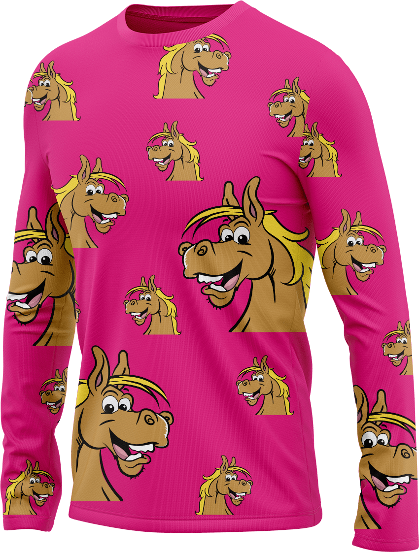 Hero Horse Rash T-Shirt Long Sleeve - fungear.com.au