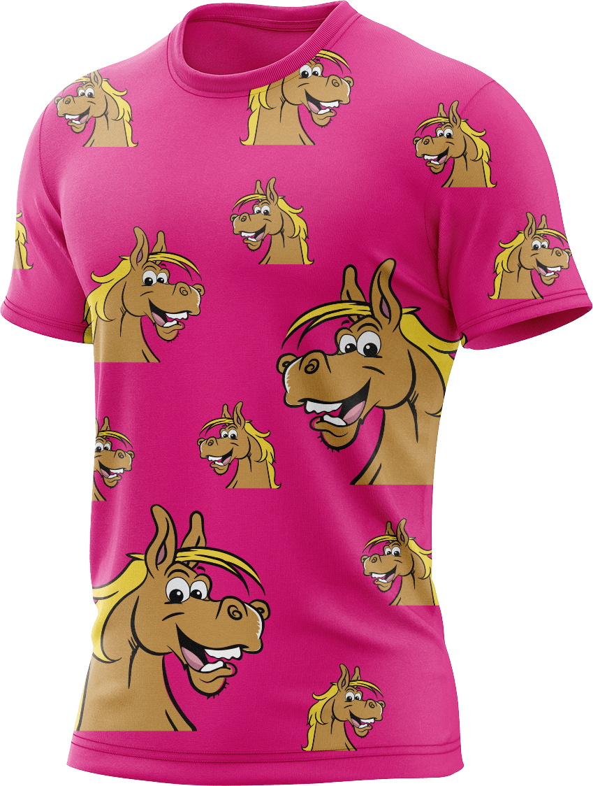 Hero Horse Rash T-Shirt Short Sleeve - fungear.com.au
