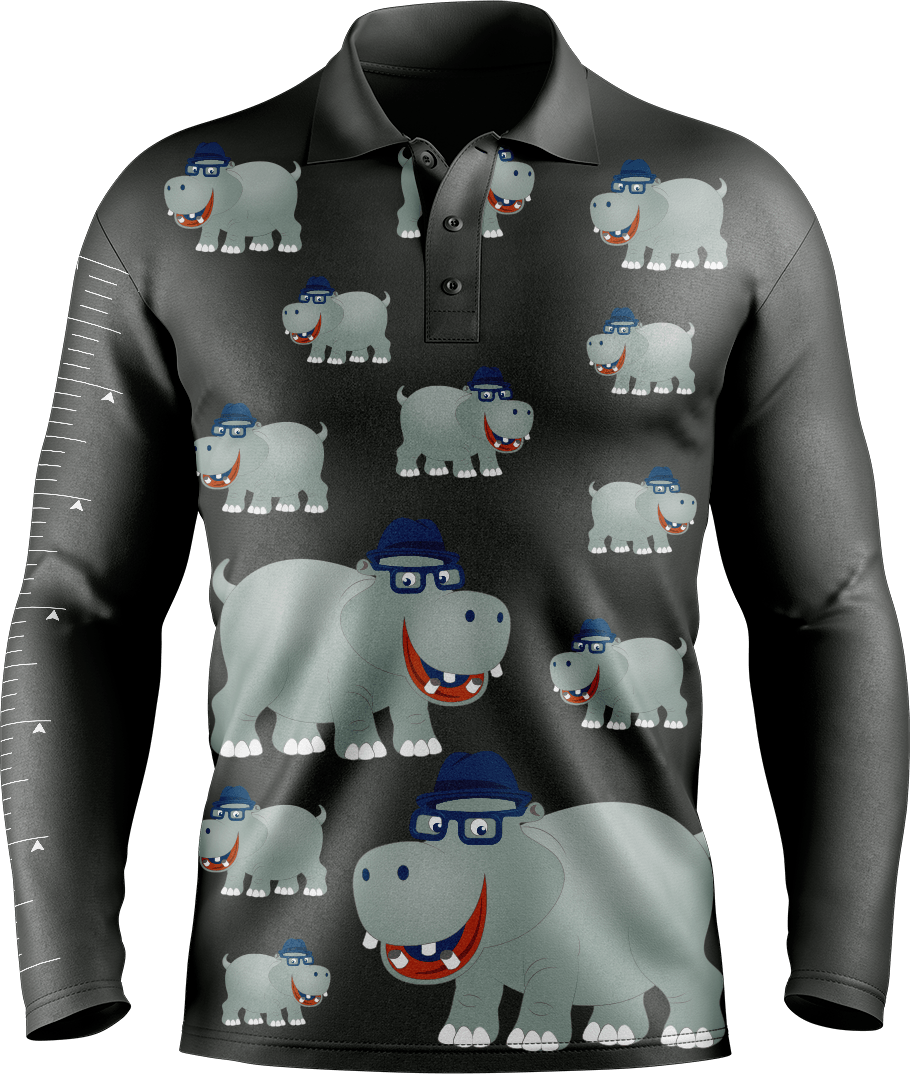 Hungry Hippo Fishing Shirts