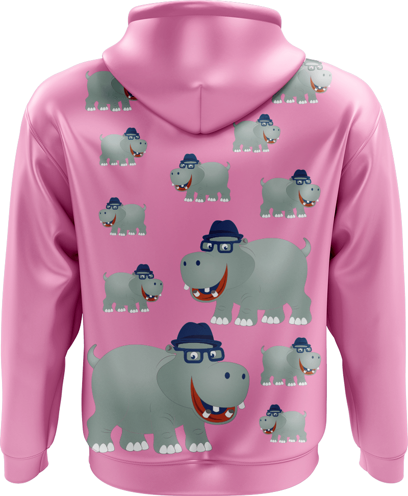 Hungry Hippo Full Zip Hoodies Jacket - fungear.com.au