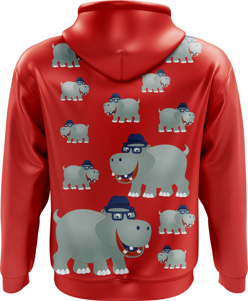 Hungry Hippo Full Zip Hoodies Jacket - fungear.com.au