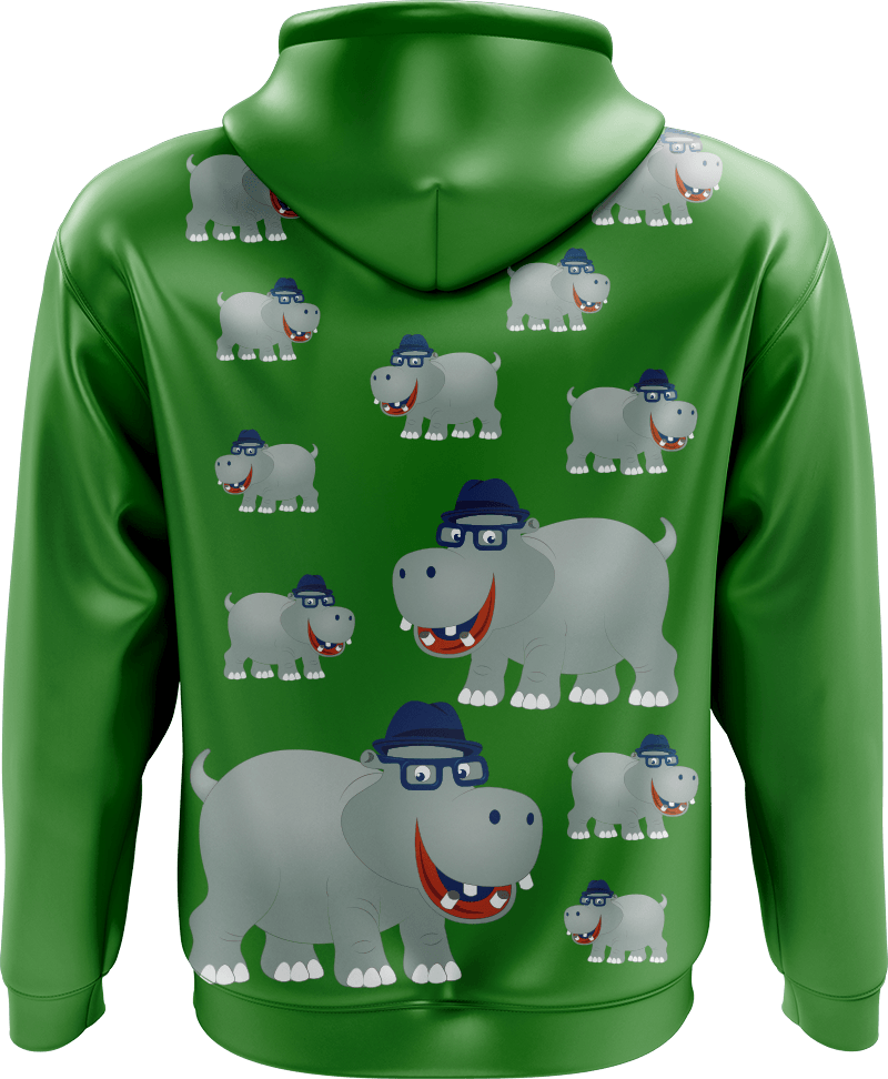 Hungry Hippo Full Zip Hoodies Jacket - fungear.com.au