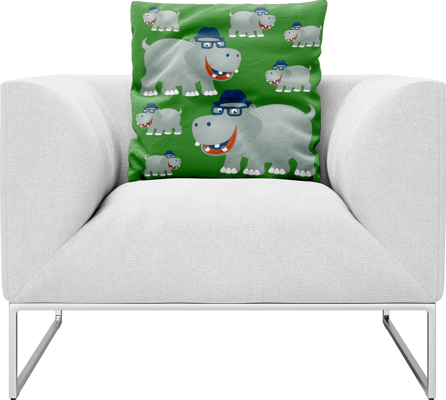 Hungry Hippo Pillows Cushions - fungear.com.au