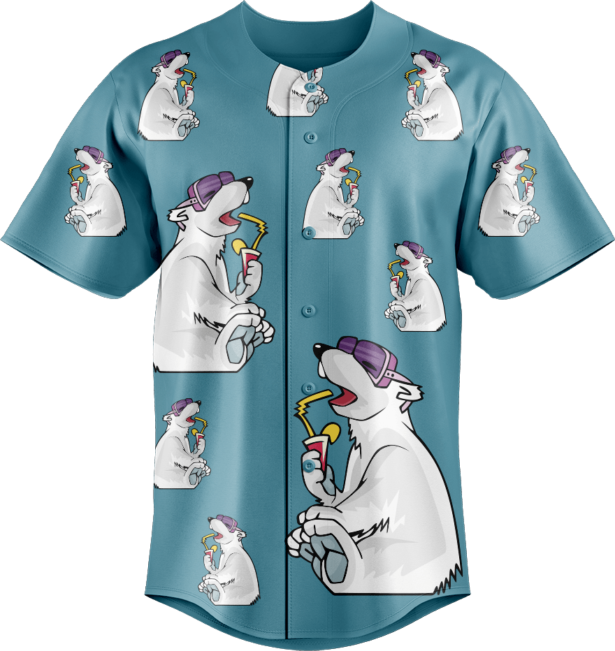 Ice Bear Baseball Jerseys - fungear.com.au