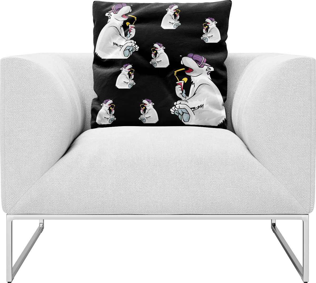 Ice Bear Pillows Cushions