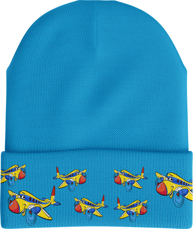 Jet Plane Beanie - fungear.com.au