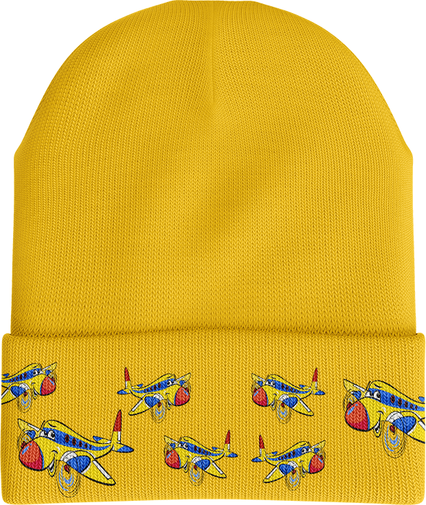 Jet Plane Beanie - fungear.com.au