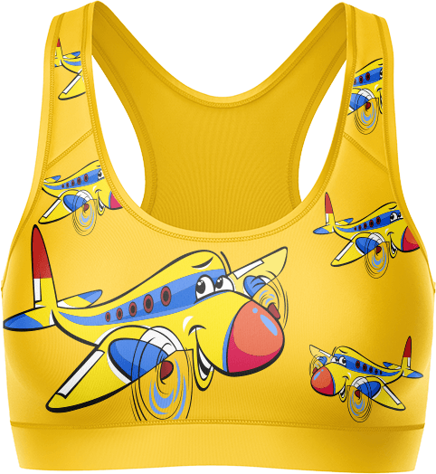 Jet Plane Crop Top - fungear.com.au