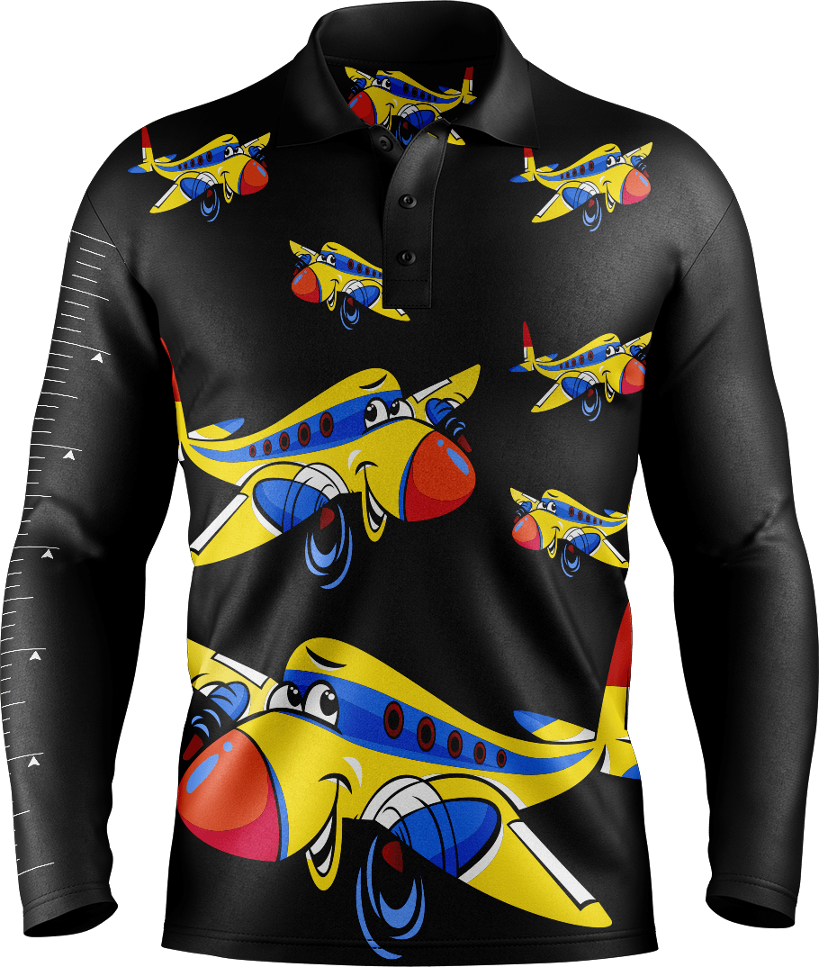 Jet Plane Fishing Shirts
