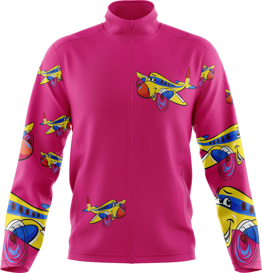 Jet Plane Full Zip Track Jacket - fungear.com.au