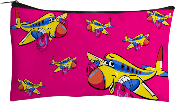Jet Plane Jumbo Pencil Case - fungear.com.au