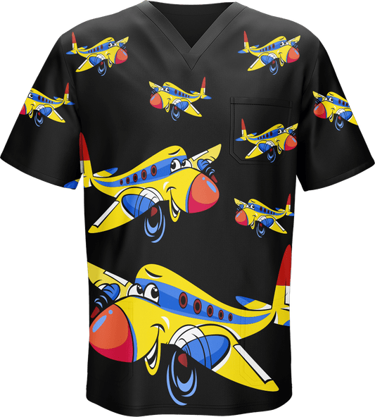 Jet Plane Scrubs - fungear.com.au