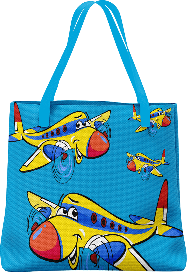 Jet Plane Tote Bag - fungear.com.au