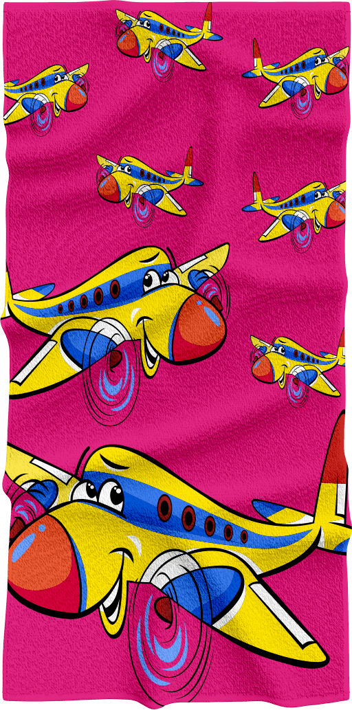 Jet Plane Towels - fungear.com.au