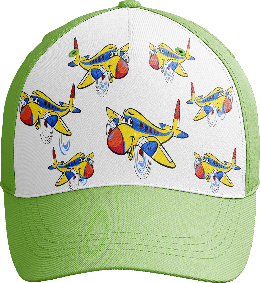 Jet Plane Trucker Cap - fungear.com.au