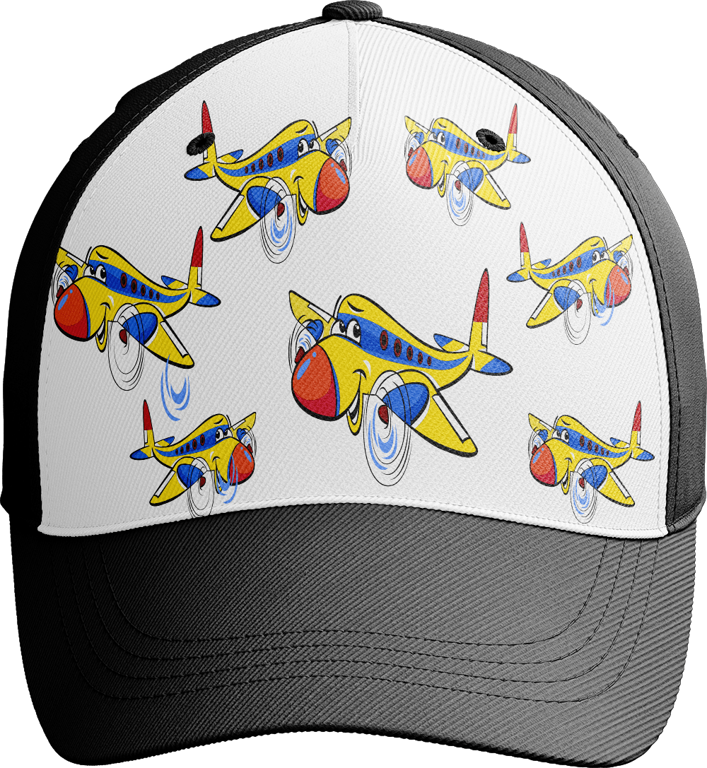 Jet Plane Trucker Cap - fungear.com.au