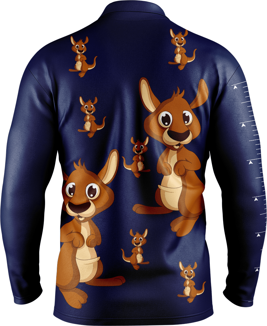Kanga Back Fishing Shirts - fungear.com.au