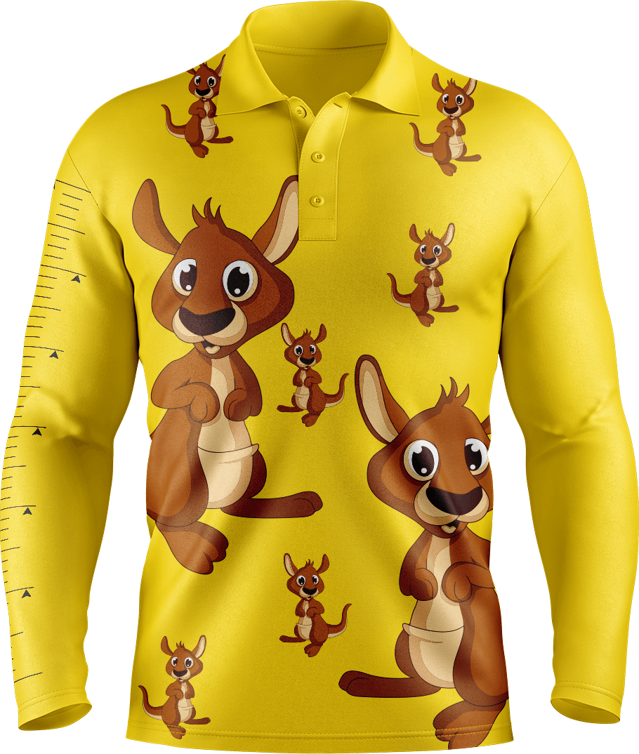 Kanga Back Fishing Shirts - fungear.com.au